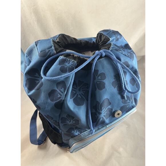 Disney Loungefly Lilo & Stitch Pineapple Backpack Hibiscus Print Hard to Find main image 12